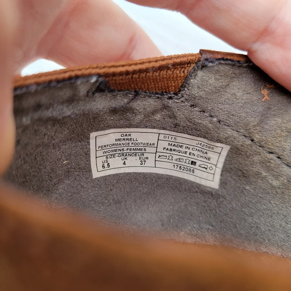 Merrell Mimix Bond Oak Flats‎ Shoes 6.5